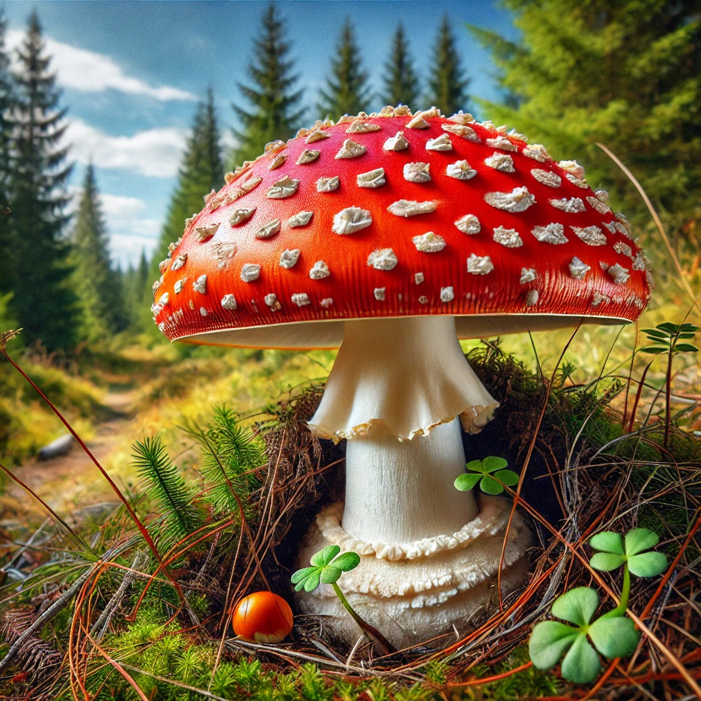 The Enchanting Amanita Muscaria Unveiling the Iconic Mushroom